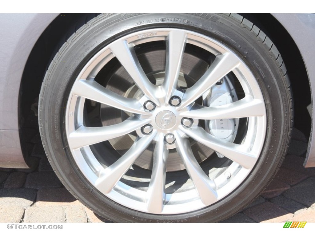 2010 Infiniti G 37 S Sport Coupe Wheel Photo #54976465