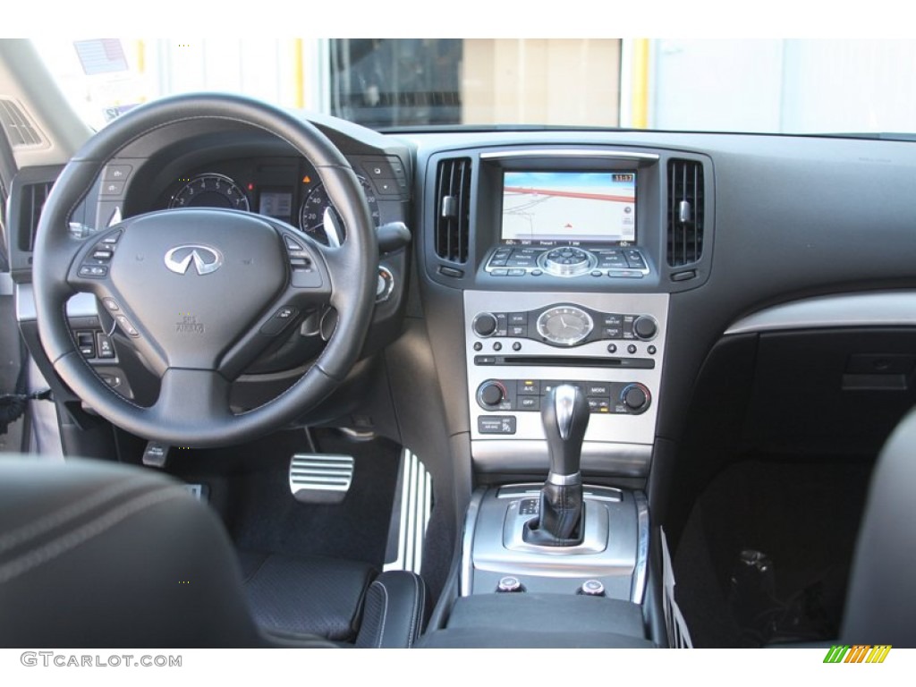 2010 Infiniti G 37 S Sport Coupe Graphite Dashboard Photo #54976699