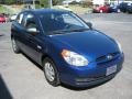 2007 Dark Sapphire Blue Hyundai Accent GS Coupe  photo #4