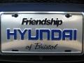 2007 Dark Sapphire Blue Hyundai Accent GS Coupe  photo #10