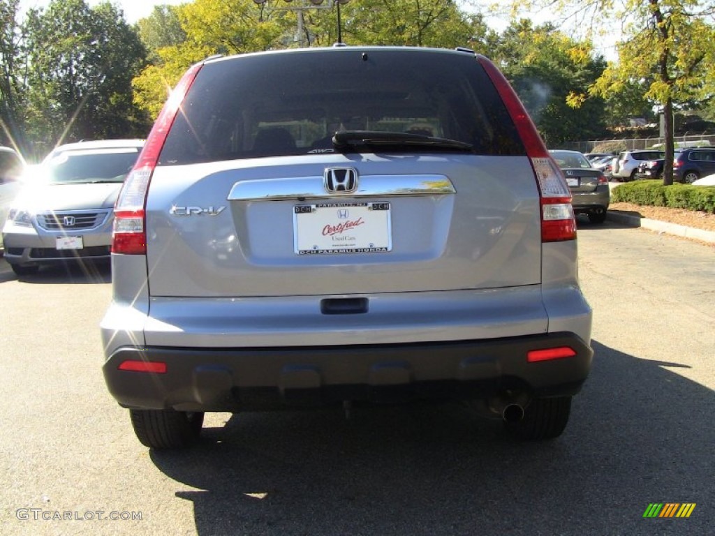 2008 CR-V EX-L 4WD - Glacier Blue Metallic / Gray photo #9