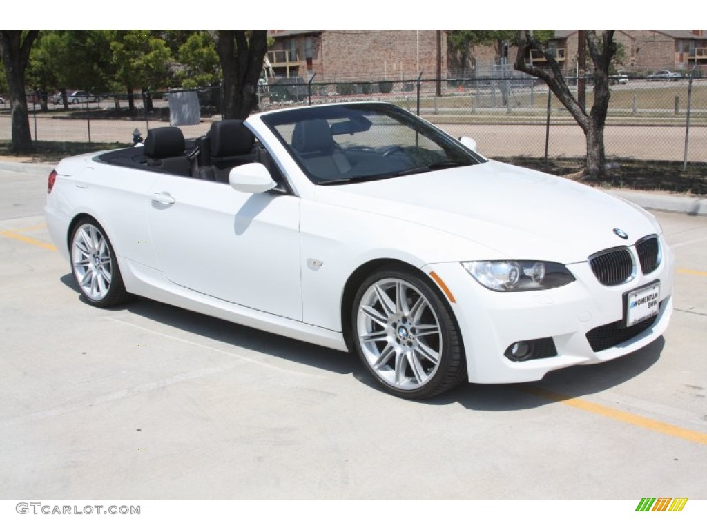 2010 3 Series 328i Convertible - Alpine White / Black photo #5