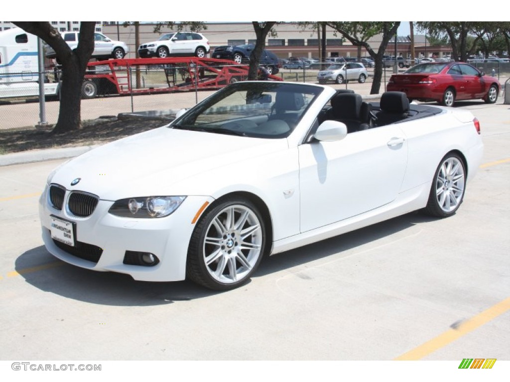 2010 3 Series 328i Convertible - Alpine White / Black photo #12