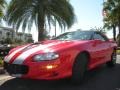 Bright Rally Red 2002 Chevrolet Camaro Z28 SS Coupe Exterior