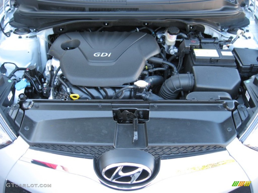 2012 Hyundai Veloster Standard Veloster Model 1.6 Liter GDI DOHC 16-Valve Dual-CVVT 4 Cylinder Engine Photo #54979009