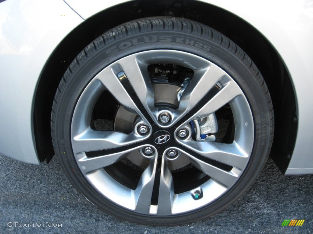 2012 Hyundai Veloster Standard Veloster Model Wheel Photo #54979027