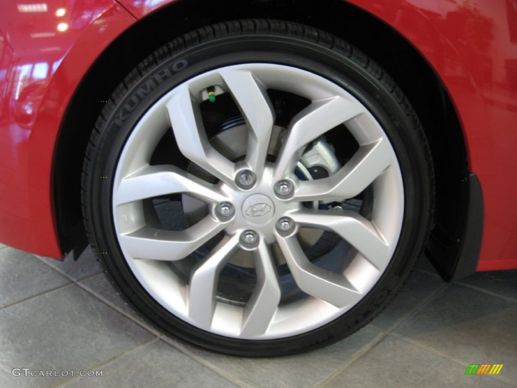 2012 Hyundai Veloster Standard Veloster Model Wheel Photo #54979261