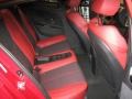 Black/Red 2012 Hyundai Veloster Standard Veloster Model Interior Color