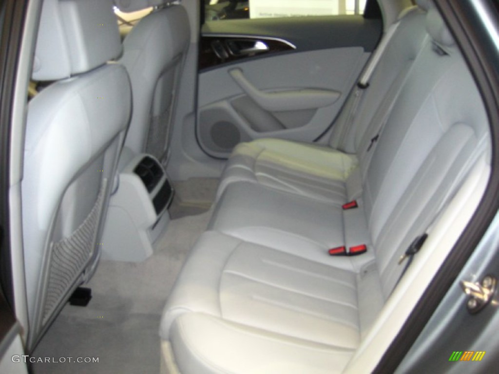Titanium Gray Interior 2012 Audi A6 3.0T quattro Sedan Photo #54980149