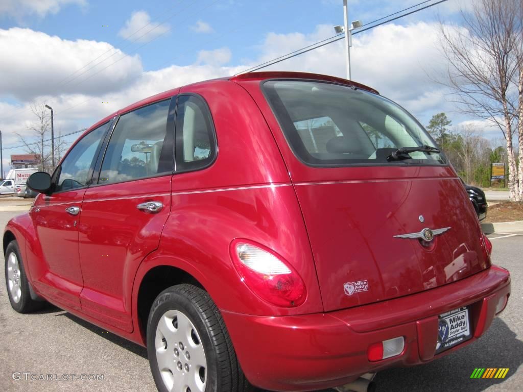 2006 PT Cruiser  - Inferno Red Crystal Pearl / Pastel Slate Gray photo #3