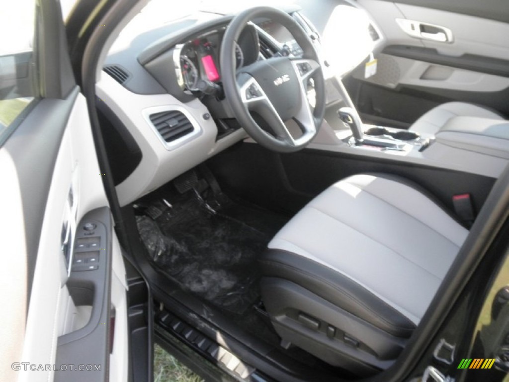 Light Titanium Interior 2012 GMC Terrain SLT Photo #54980449