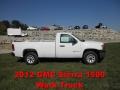 2012 Summit White GMC Sierra 1500 Regular Cab  photo #1