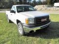 2012 Summit White GMC Sierra 1500 Regular Cab 4x4  photo #2