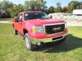 2012 Fire Red GMC Sierra 2500HD SLE Extended Cab 4x4  photo #2