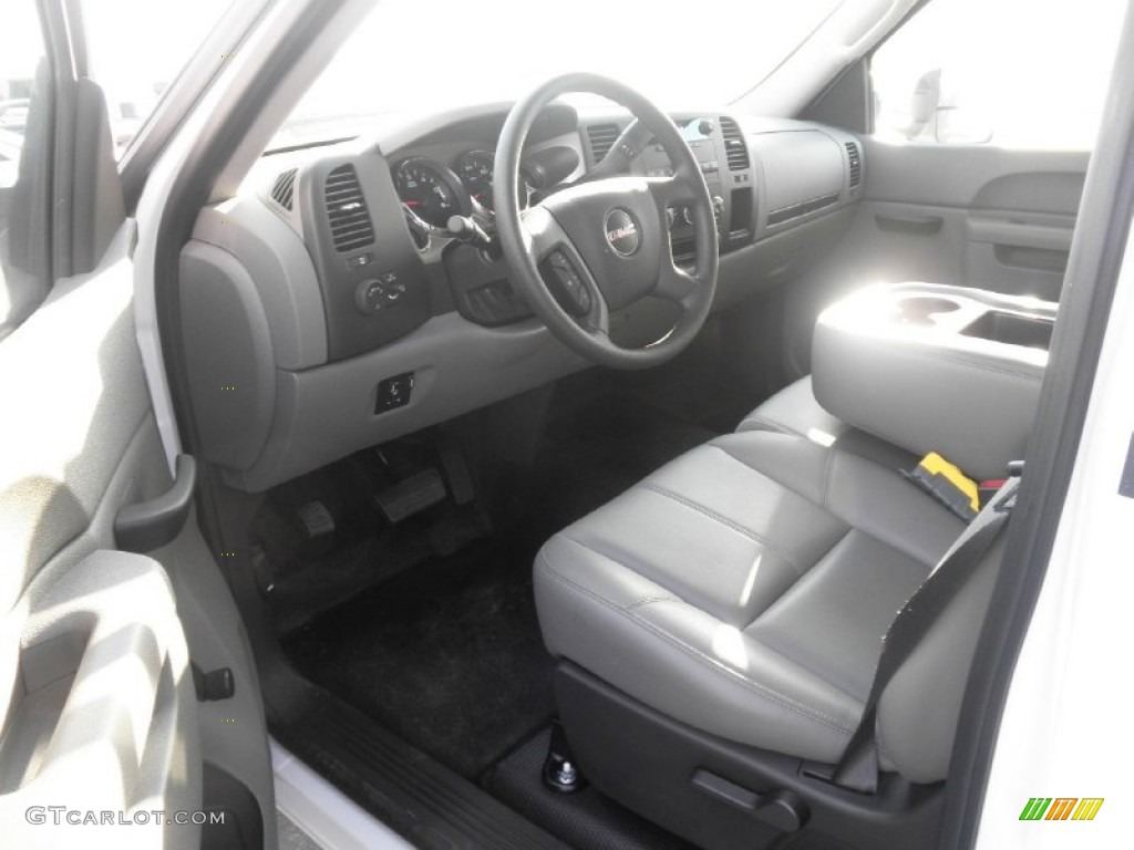 2011 GMC Sierra 3500HD Work Truck Regular Cab Chassis Dump Truck Interior Color Photos