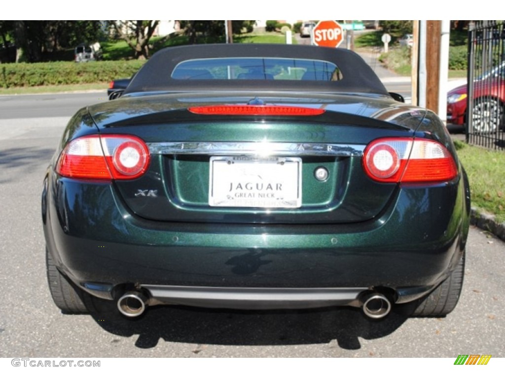 2008 XK XK8 Convertible - Botanical Green / Caramel photo #5