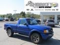 Sonic Blue Metallic - Ranger Edge Regular Cab 4x4 Photo No. 1