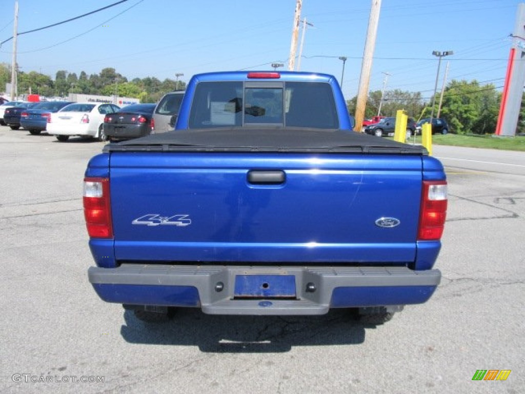 Sonic Blue Metallic 2004 Ford Ranger Edge Regular Cab 4x4 Exterior Photo #54982180