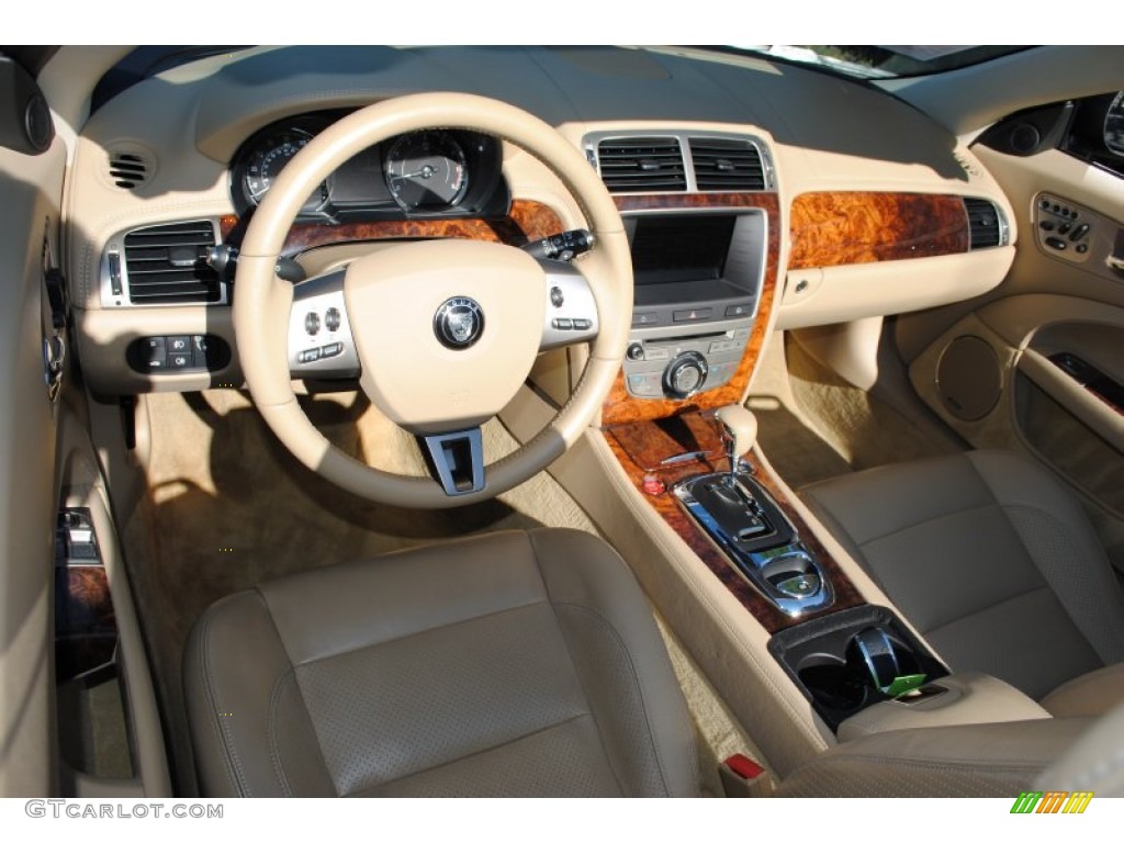 2008 XK XK8 Convertible - Botanical Green / Caramel photo #22