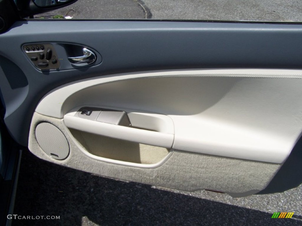 2007 XK XK8 Convertible - Frost Blue Metallic / Ivory/Slate photo #10