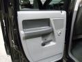2008 Brilliant Black Crystal Pearl Dodge Ram 3500 Laramie Quad Cab 4x4 Dually  photo #10