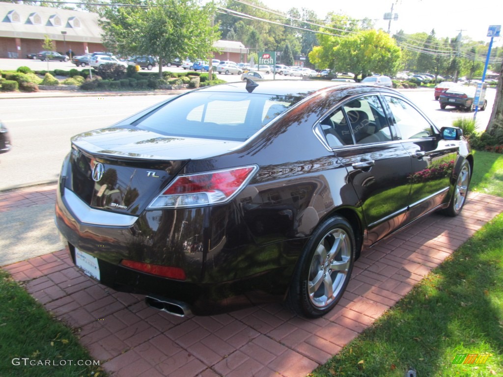 2009 TL 3.7 SH-AWD - Mayan Bronze Metallic / Umber/Ebony photo #5