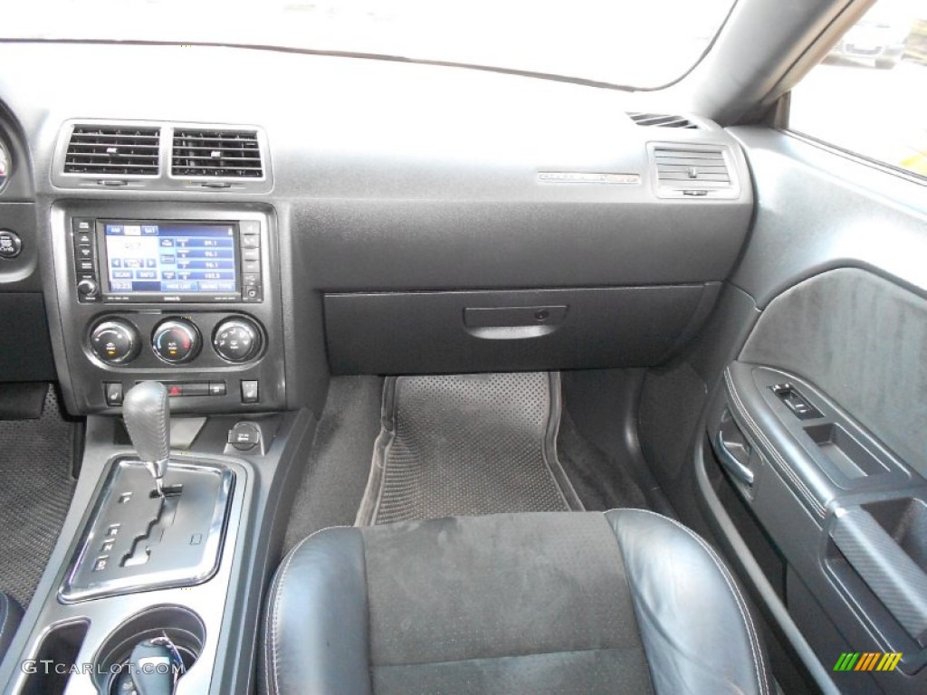 2010 Dodge Challenger SRT8 Dark Slate Gray Dashboard Photo #54983353