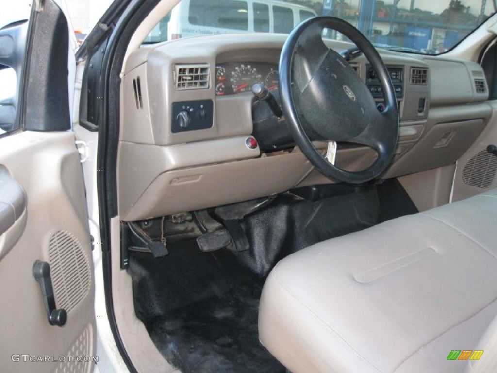 2001 Ford F450 Super Duty XL Crew Cab Stake Truck Interior Color Photos