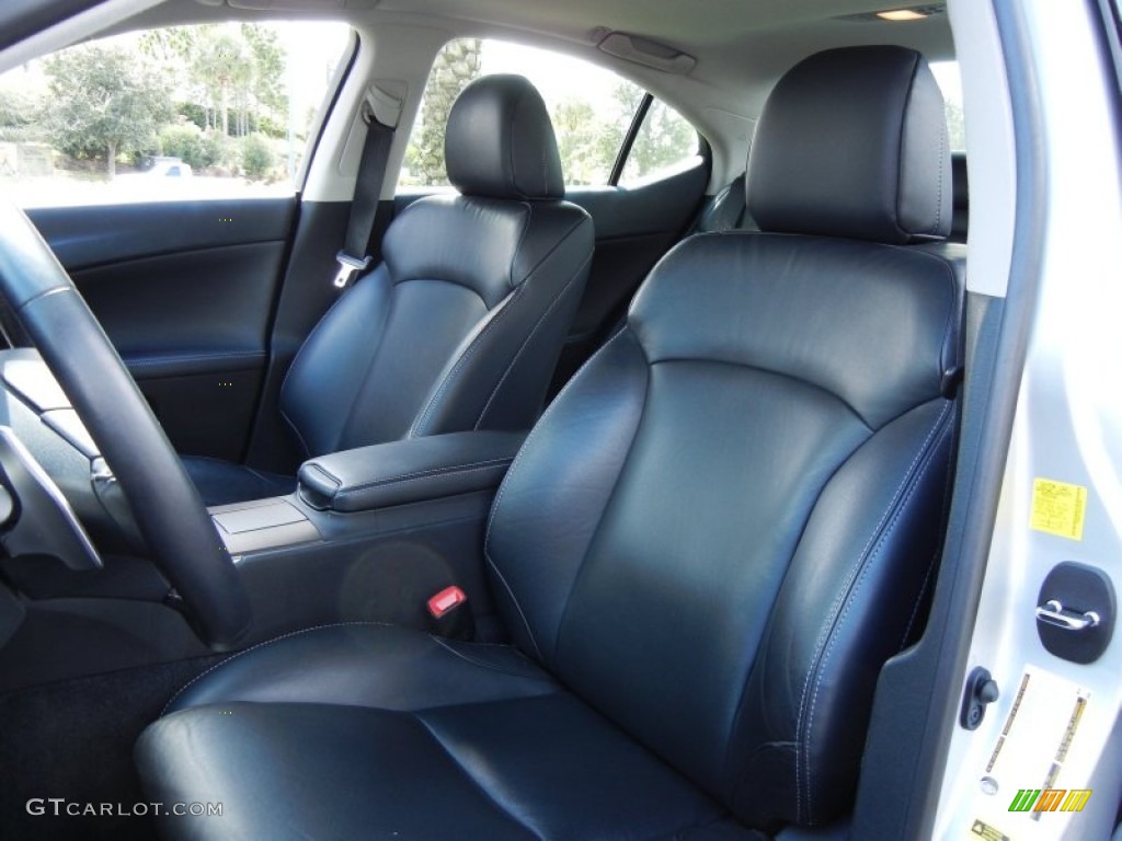 Black Interior 2010 Lexus IS 250 Photo #54983593