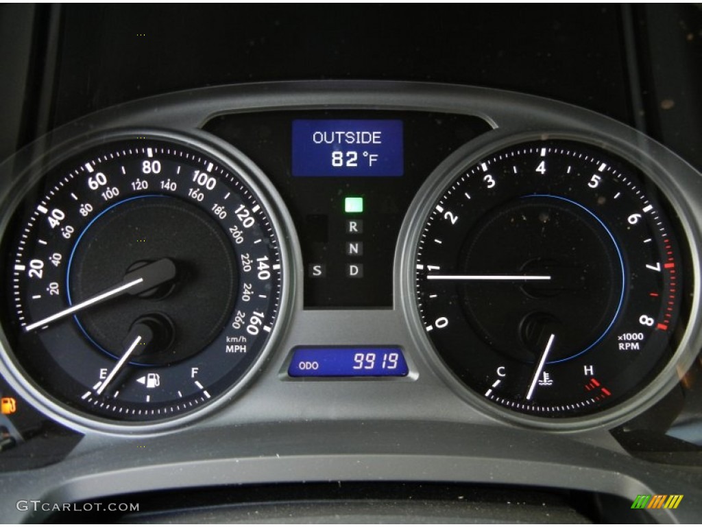 2010 Lexus IS 250 Gauges Photo #54983682