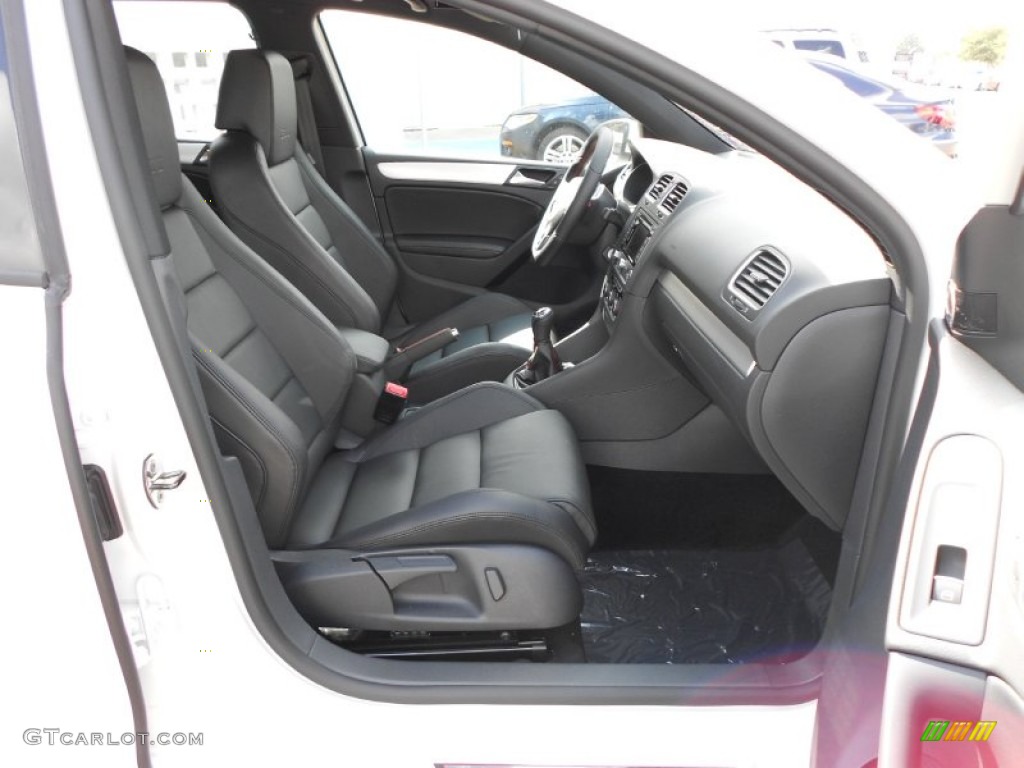 Titan Black Interior 2012 Volkswagen GTI 4 Door Photo #54983959