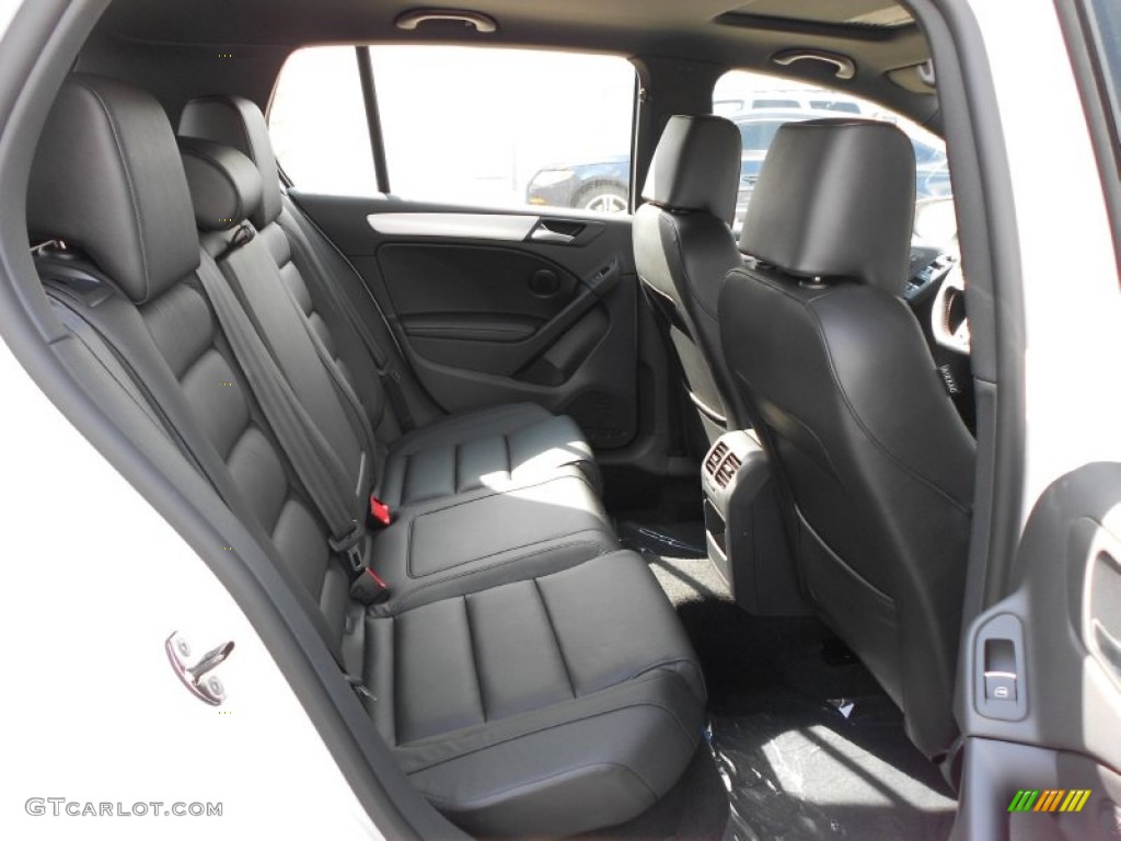 Titan Black Interior 2012 Volkswagen GTI 4 Door Photo #54983968