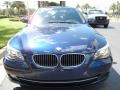 2008 Deep Sea Blue Metallic BMW 5 Series 528i Sedan  photo #3