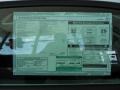 2012 Volkswagen Beetle 2.5L Window Sticker