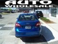 2011 Blue Flame Metallic Ford Fiesta S Sedan  photo #3