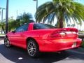 2002 Bright Rally Red Chevrolet Camaro Z28 SS Coupe  photo #8
