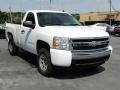 2007 Summit White Chevrolet Silverado 1500 LS Regular Cab 4x4  photo #3