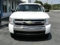 2007 Summit White Chevrolet Silverado 1500 LS Regular Cab 4x4  photo #4