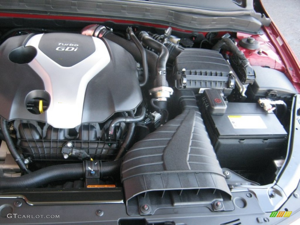 2012 Kia Optima SX 2.0 Liter GDi Turbocharged DOHC 16-Valve VVT 4 Cylinder Engine Photo #54985816