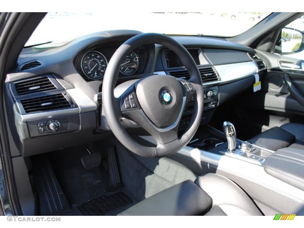 Black Interior 2012 BMW X5 xDrive35i Sport Activity Photo #54986716