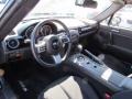 Black 2008 Mazda MX-5 Miata Touring Roadster Interior Color