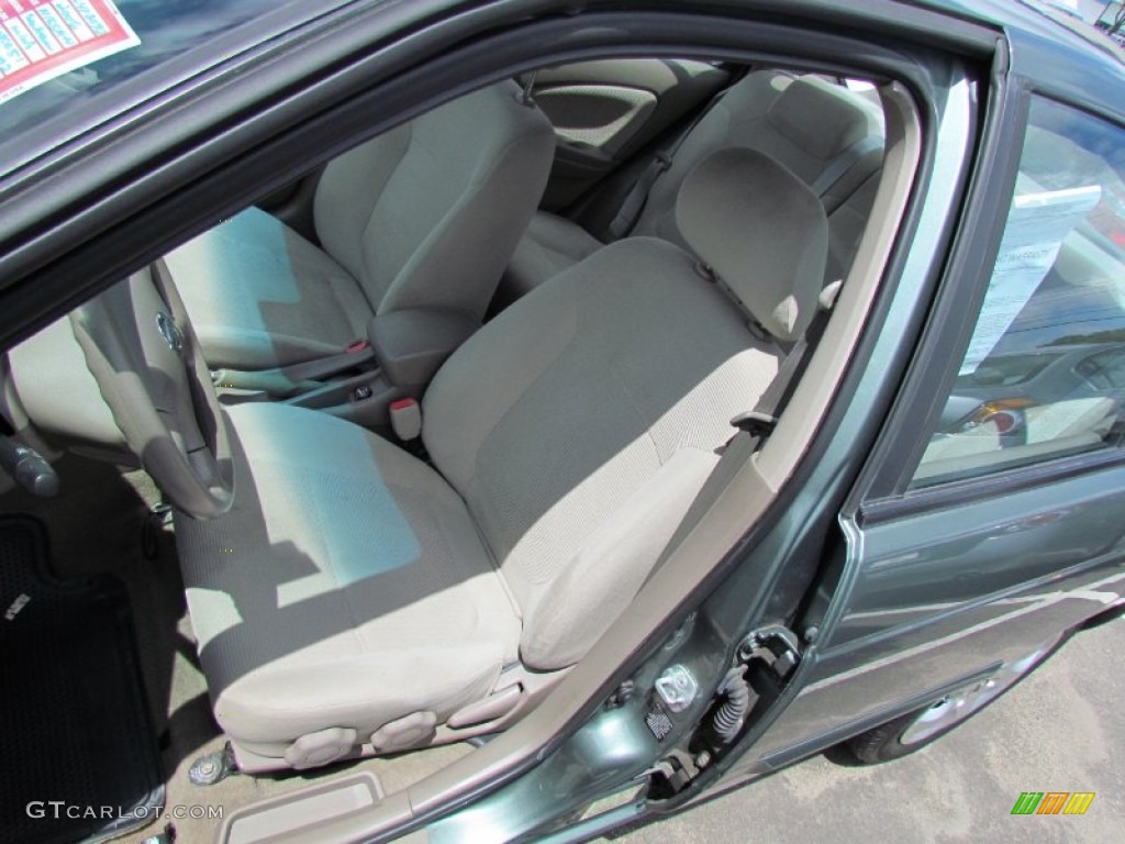 2006 Sentra 1.8 S - Jaded Metallic / Taupe Beige photo #13