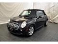 Astro Black Metallic 2008 Mini Cooper S Convertible
