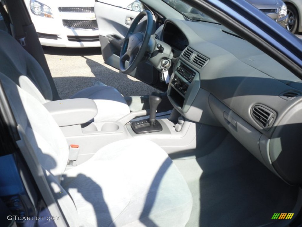 2003 Galant ES - Chrome Blue Pearl / Gray photo #8
