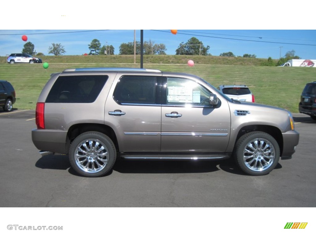 Mocha Steel Metallic 2011 Cadillac Escalade Standard Escalade Model Exterior Photo #54988291