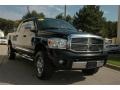 Brilliant Black Crystal Pearl 2007 Dodge Ram 1500 Laramie Mega Cab 4x4