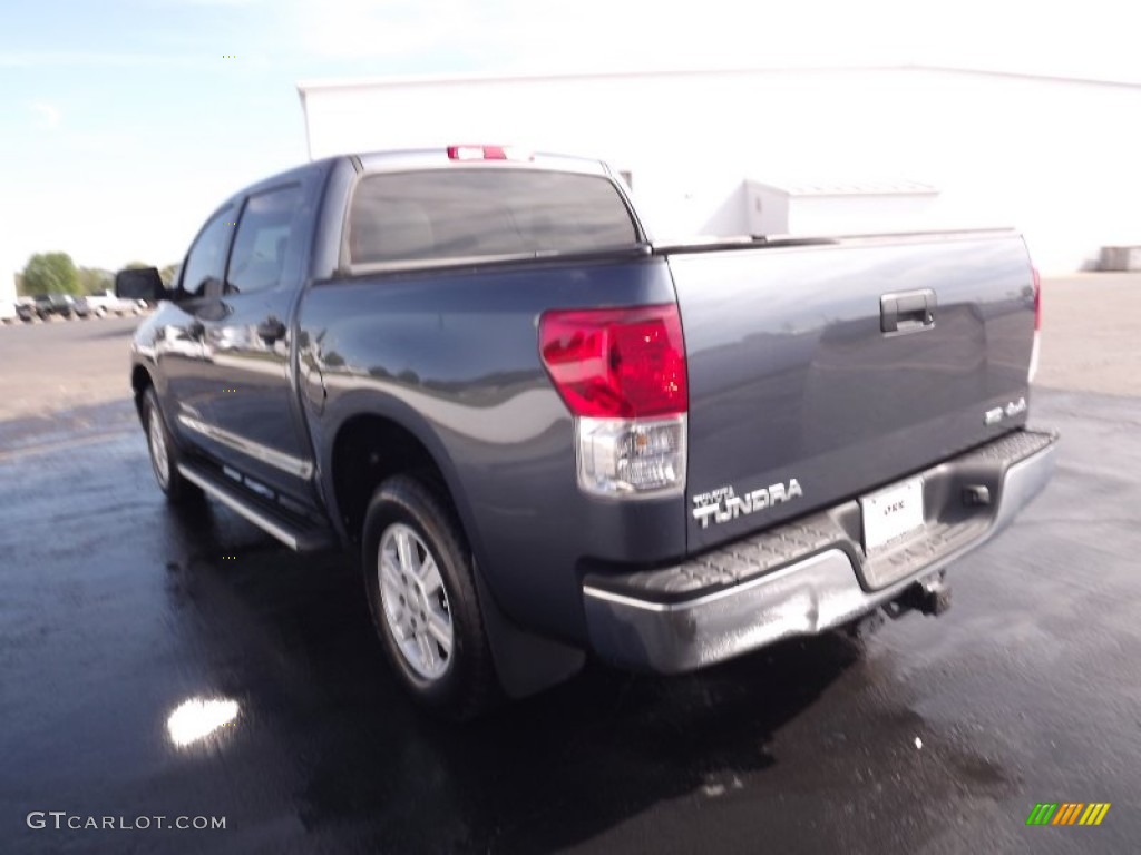 2010 Tundra CrewMax 4x4 - Slate Gray Metallic / Graphite Gray photo #5