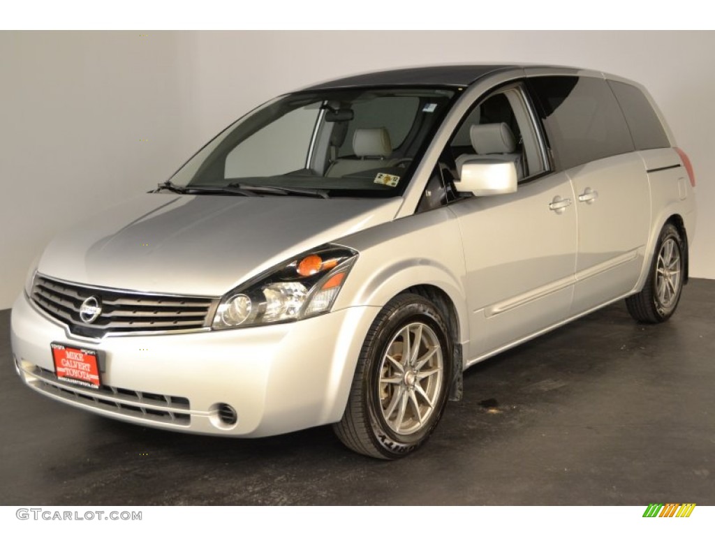 Radiant Silver Metallic Nissan Quest