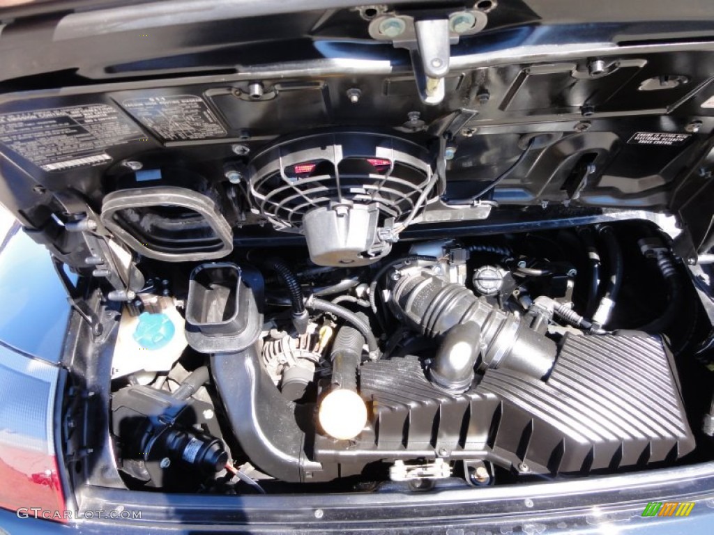 2000 Porsche 911 Carrera Coupe 3.4 Liter DOHC 24V VarioCam Flat 6 Cylinder Engine Photo #54990411