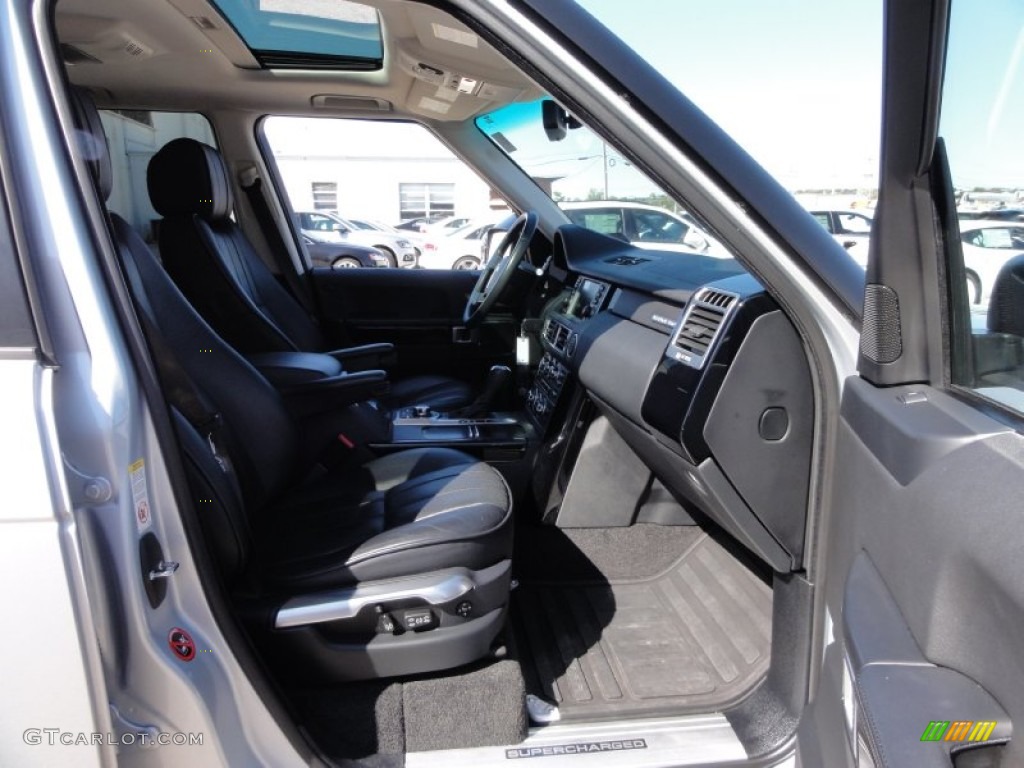 2007 Range Rover Supercharged - Zermatt Silver Metallic / Jet Black photo #20